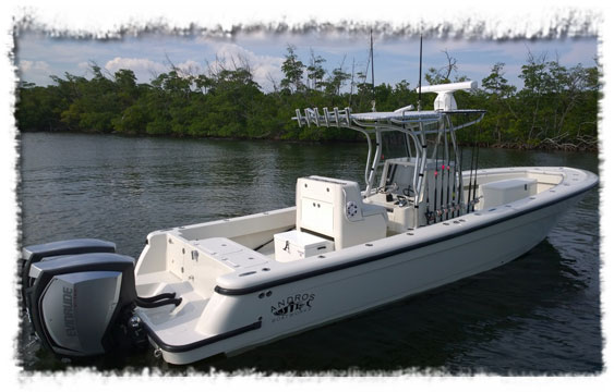 Andros Offshore 32 fishing charter boat